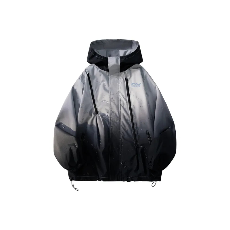 FORIDER Waterproof And Windproof Windbreaker Jacket Unisex-0