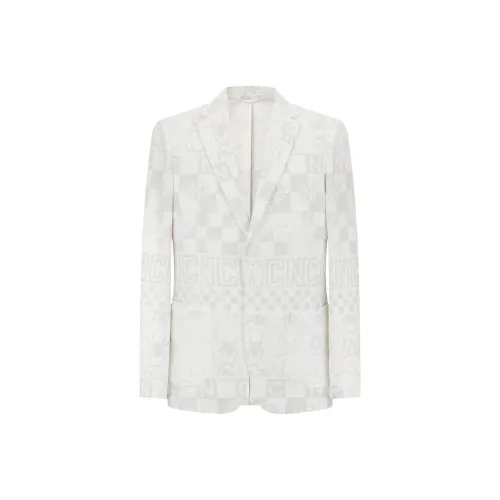 C'N'C Rhythm Party Series Business Suit Men's White Floral