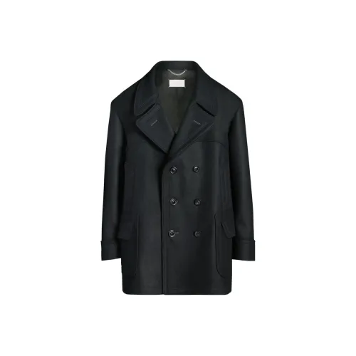 Maison Margiela Oversized Caban Button Up Coat
