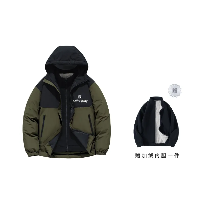 BOTH PLAY Down Jackets Unisex-2