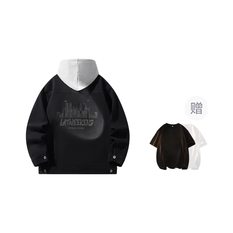 LA'T.WEEKEND Denim Jacket Unisex-27