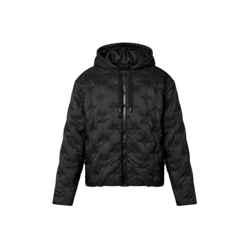LOUIS VUITTON Monogram Quilted Hooded Blouson