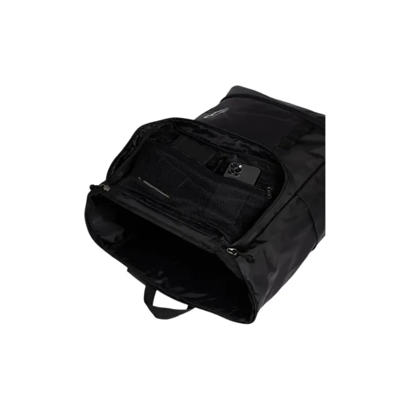 Asics Polyester Backpack Unisex Black-6