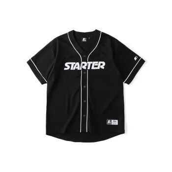 STARTER Baseball Jacket Unisex Black