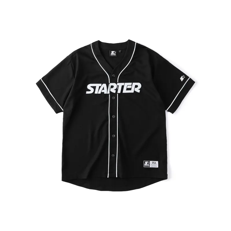 STARTER Baseball Jacket Unisex Black-0
