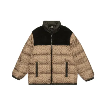 COACH Down Jackets Men Khaki