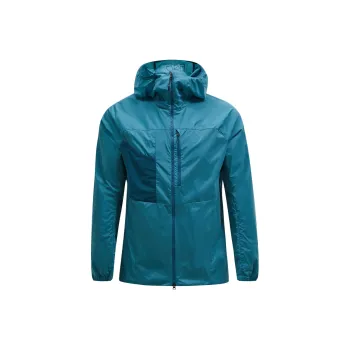 PEAK PERFORMANCE Vislight Polartec Jackets & Coats Men's Aqua Blue