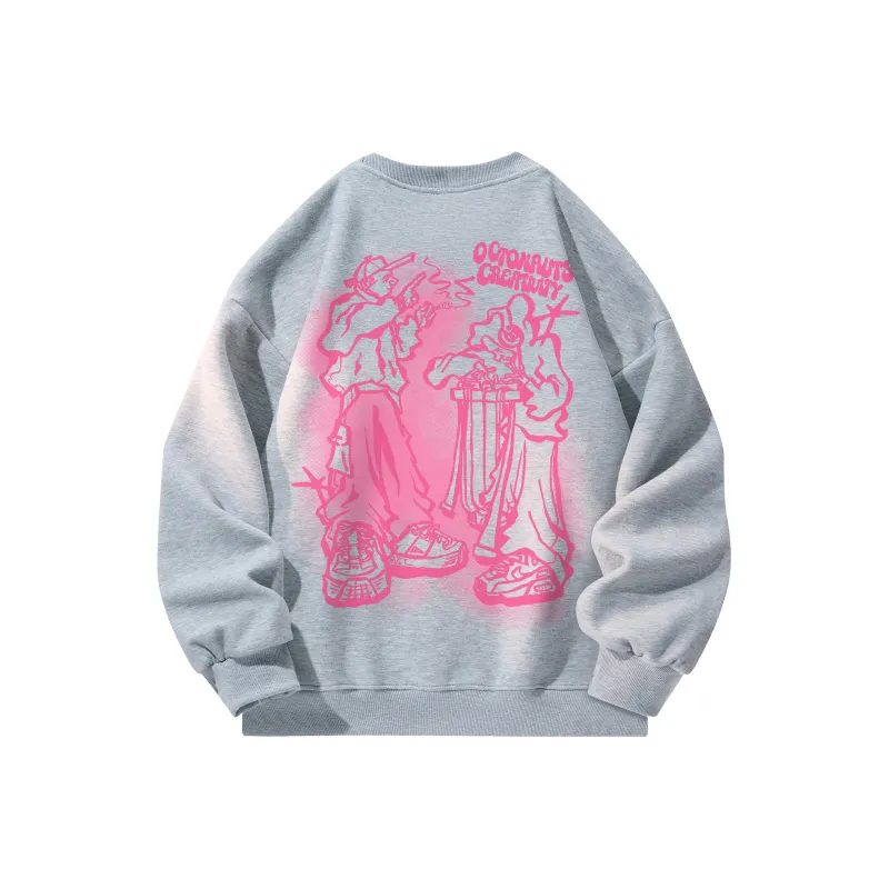 Small Columns Under The Sea Sweatshirt Unisex-17