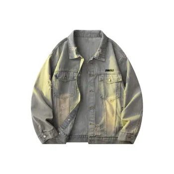 JINBEILE Denim Jackets Unisex