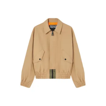 VERSACE JEANS COUTURE Logo patch Bomber Jacket