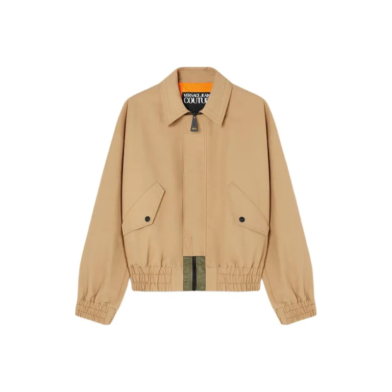 VERSACE JEANS COUTURE Logo patch Bomber Jacket-0