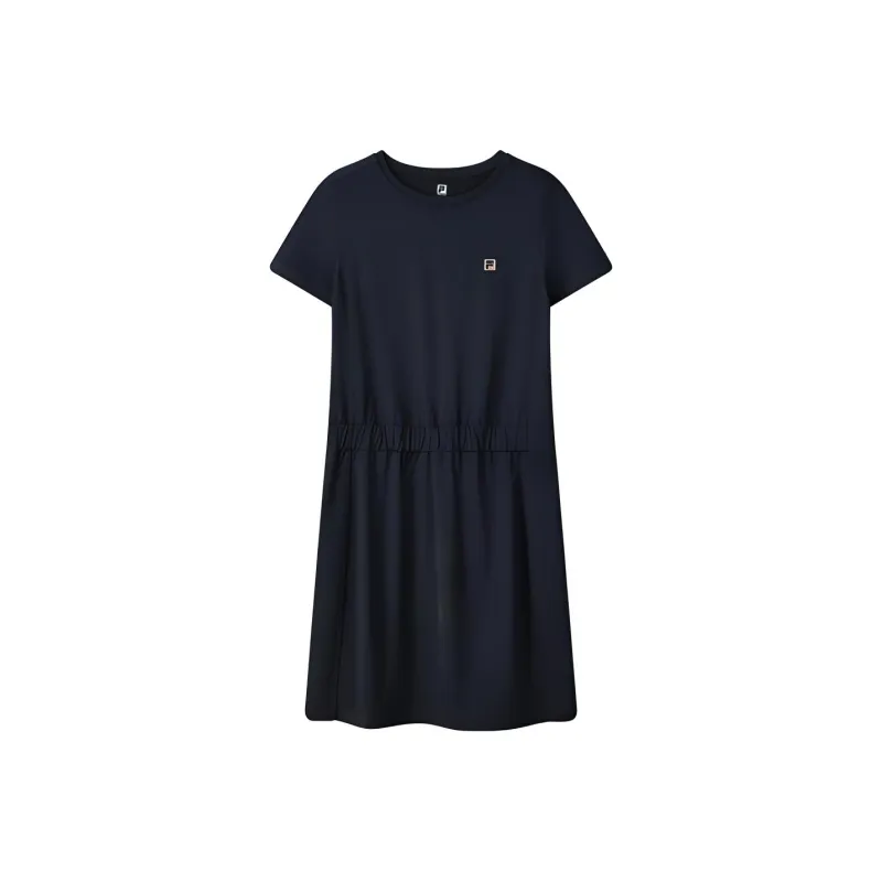 FILA Short Sleeved Dresses Women's Legend Blue-2