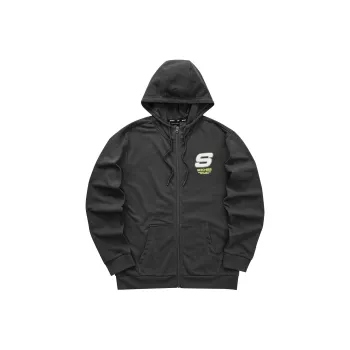 Skechers Colorful Jackets Unisex Carbon Black/0018