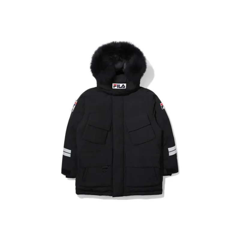 FILA Down Jackets Men Black-0
