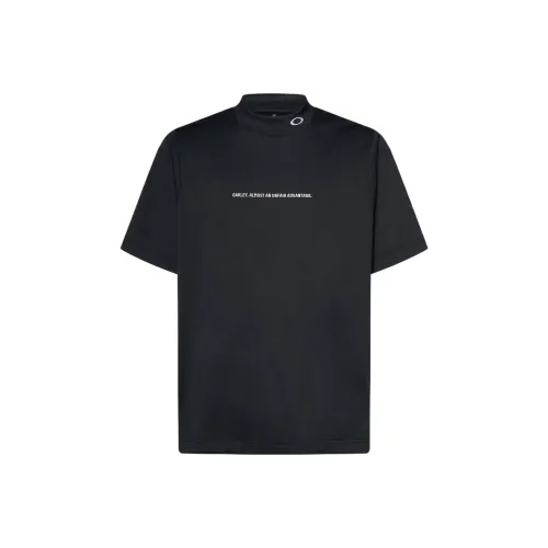 Oakley O Sync Pack Squeeze Mock T Shirt Men's Black