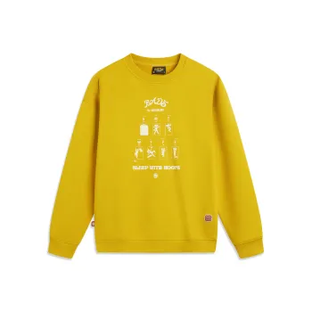 LiNing Basketball Collection Rebel Collection Sweatshirt Men's Beeswax Yellow