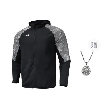 Under Armour Jackets Coats Men's Black, Comes With Necklace
