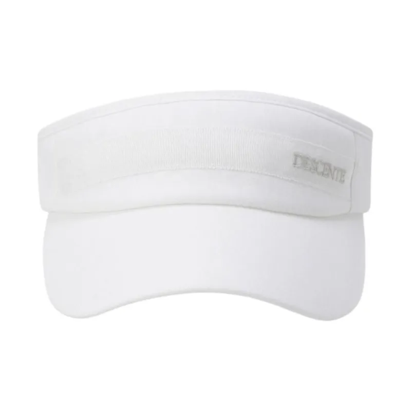 DESCENTE Linen Sun Protection Hats Unisex White-1