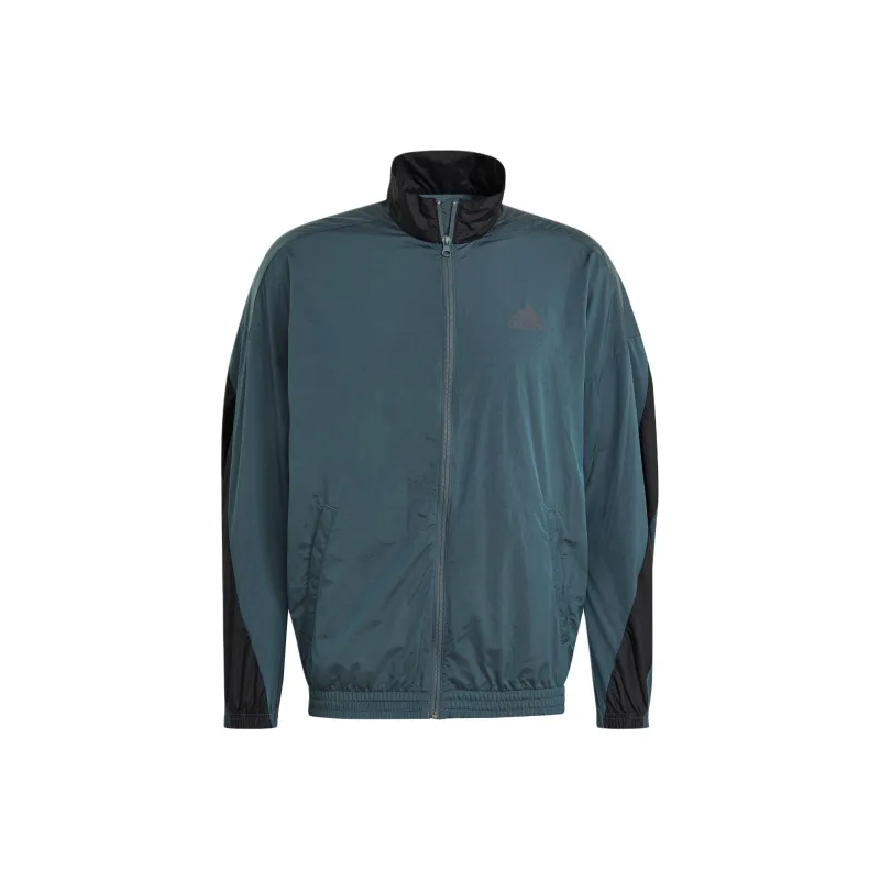 Adidas Sportswear WOVEN TRACK Jackets Coats Men's Blue/Black Color-0