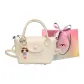 Ecru with Charm-Shopping Bag