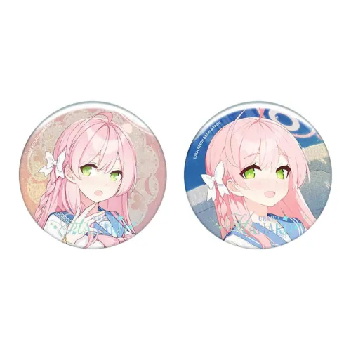 MOEYU Blue Archive, Character Memory Collection Tinplate, Set Study Department Badges