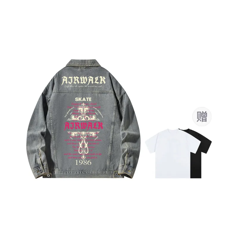 Airwalk Denim Jackets Unisex-14