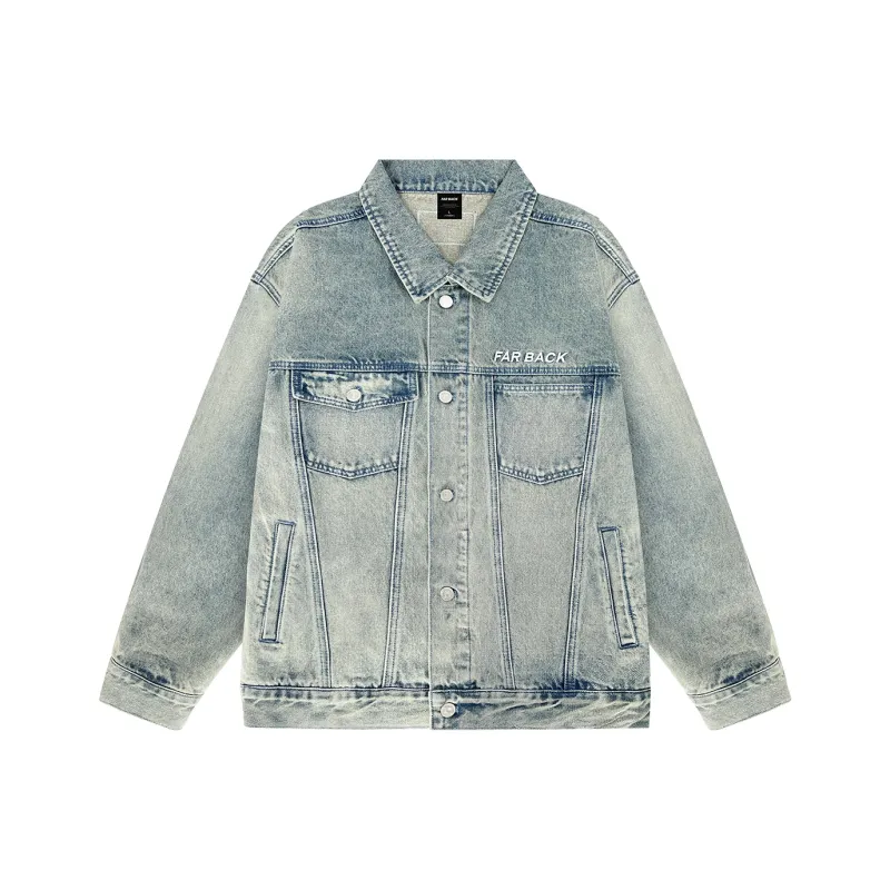 FAR BACK Denim Jackets Unisex-2