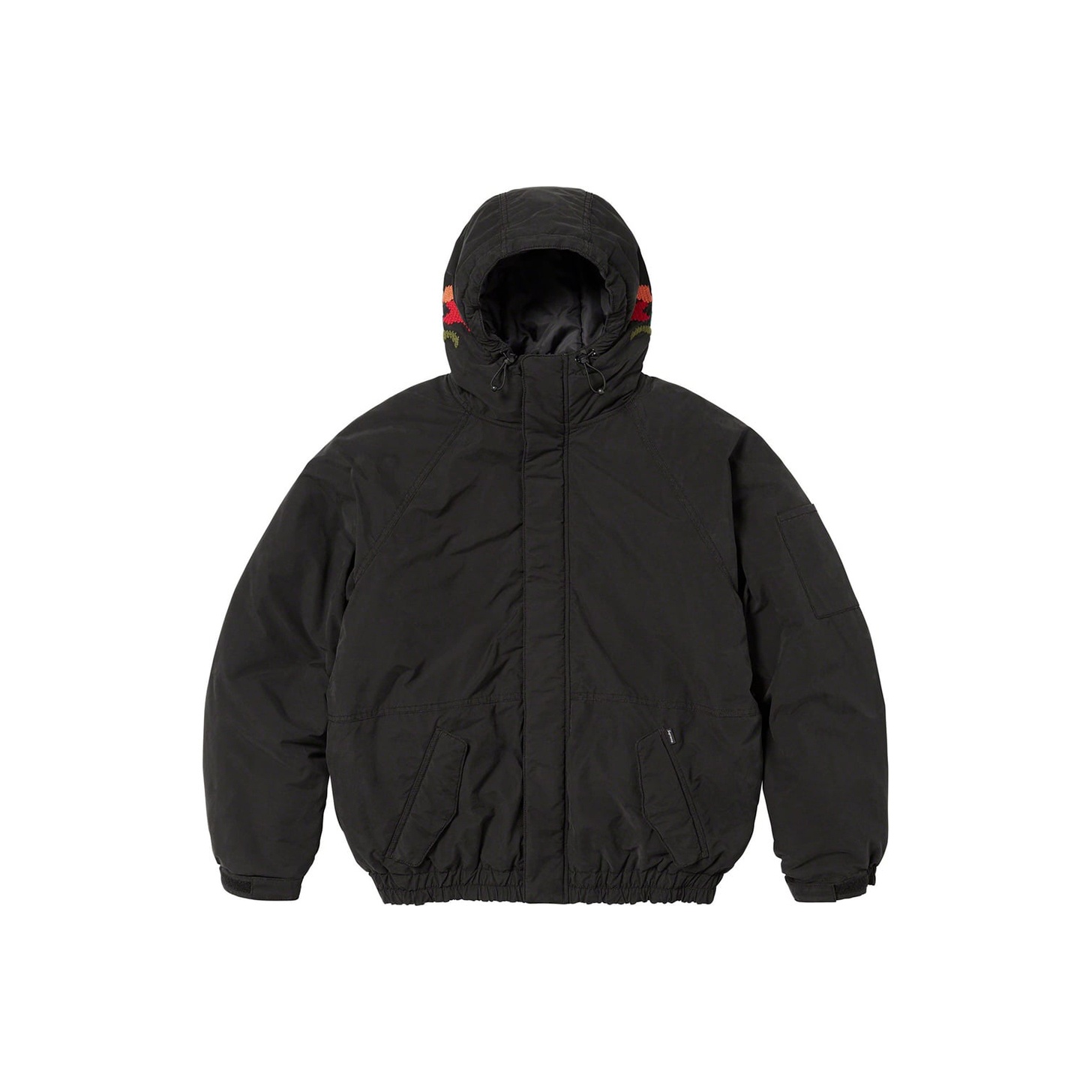 Supreme Needlepoint Hooded Jacket (FW23) - $278