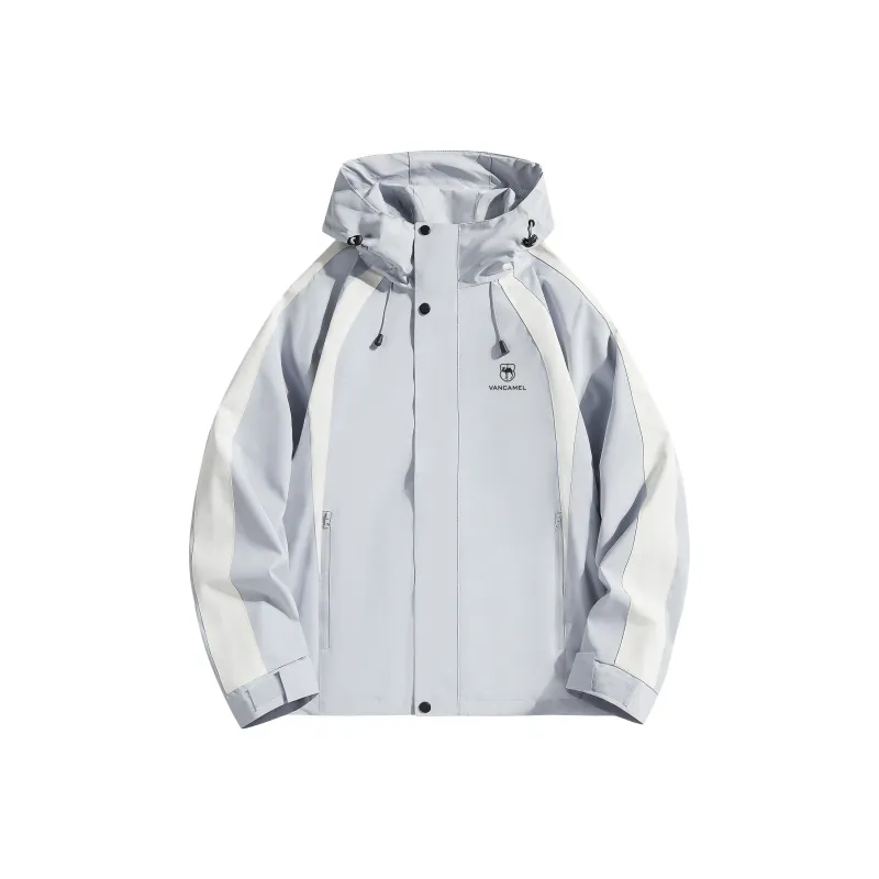 VanCamel Waterproof And Windproof To Keep Warm Windbreaker Jackets Unisex-0