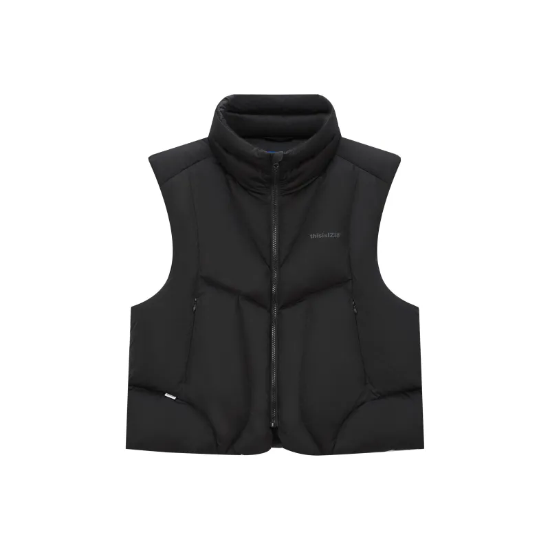 ThisisIZI8 Vests Unisex Black-0