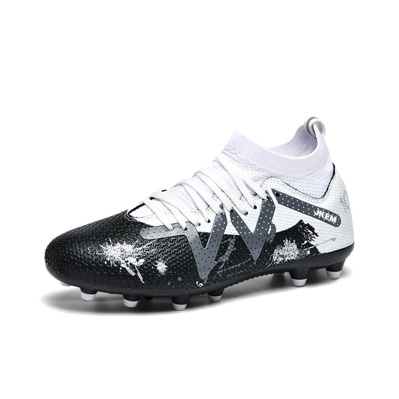 JKEM Cushioning, Slip Resistant, Abrasion Resistant, Breathable, Impact Resistant, Lightweight Soccer Shoes Unisex-13