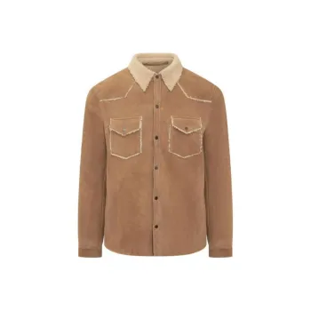 SALVATORE SANTORO Shearling Leather Jacket
