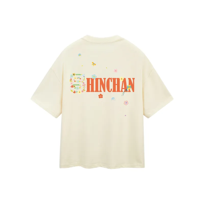 Crayon Shinchan Short Sleeved T Shirts Unisex-9