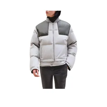 HERMES Jackets Coats Men's Pyrite Stone Color