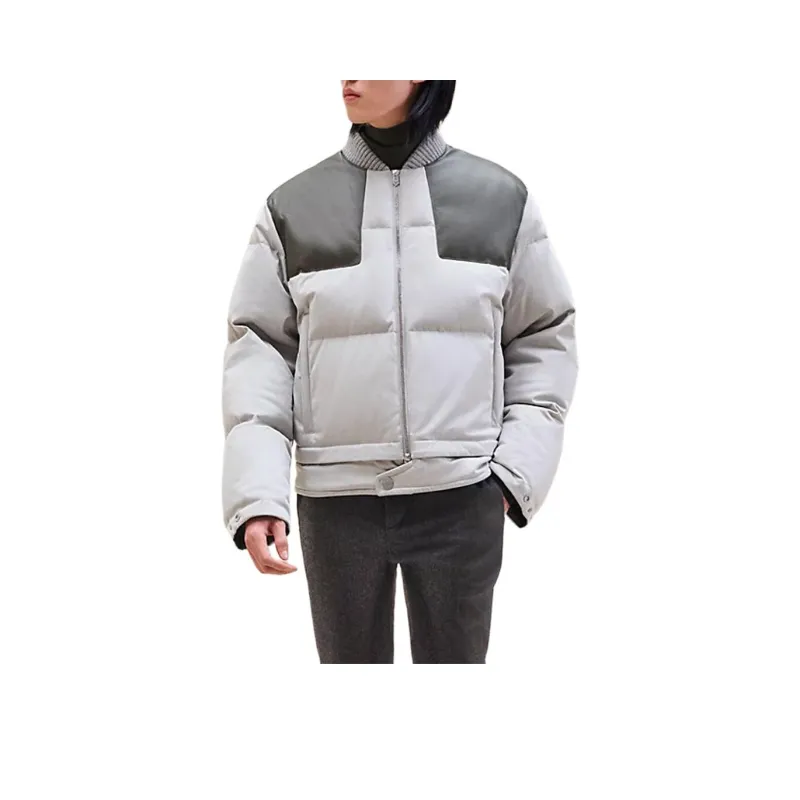 HERMES Jackets Coats Men's Pyrite Stone Color-0