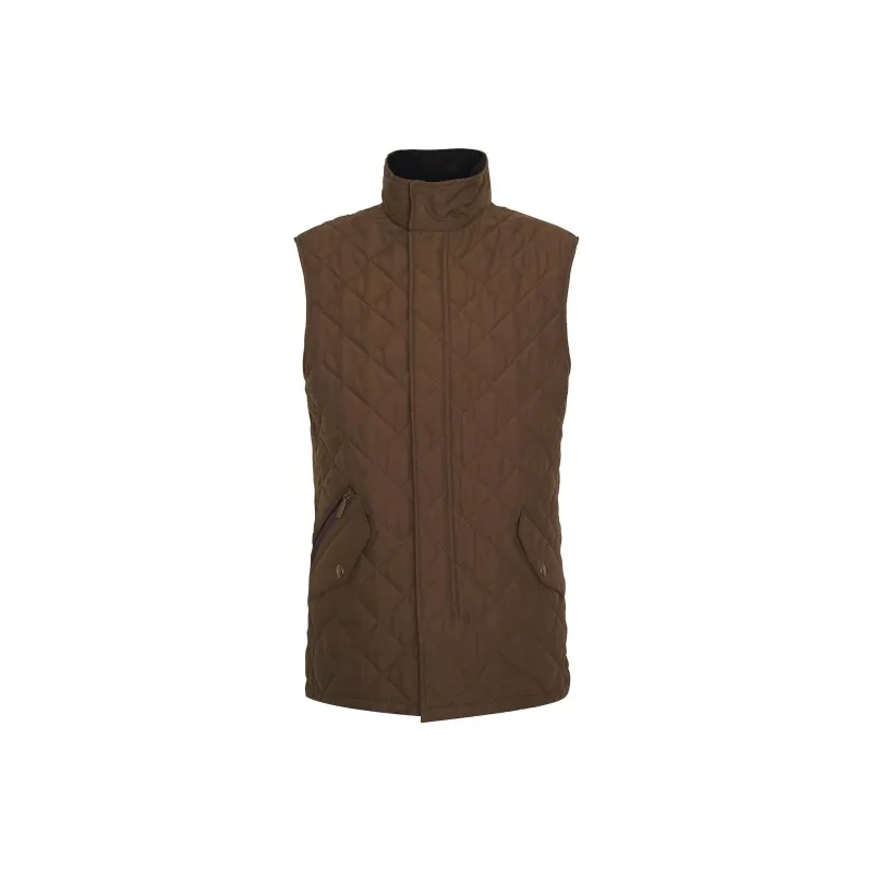 BARBOUR SS24 Vest Men's Black Sandy-0