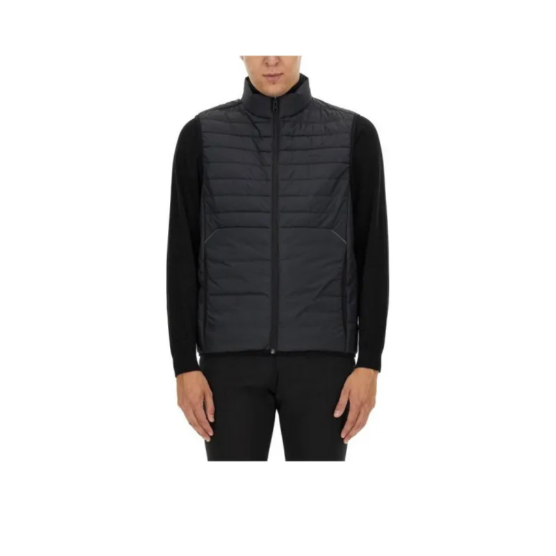 HUGO BOSS Regular Fit Zipped Gilet-0