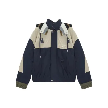 UNVESNO Jacket Unisex Navy Blue