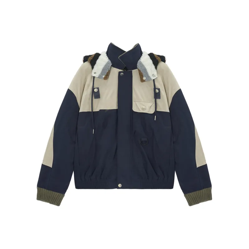 UNVESNO Jacket Unisex Navy Blue-0