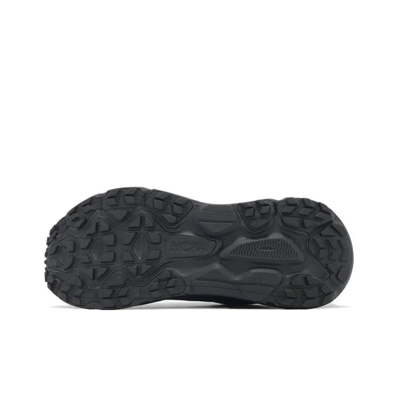 HOKA ONE ONE Challenger ATR 7 Anti Slip Wear Resistant Low Top Running Shoes Men's Black-5