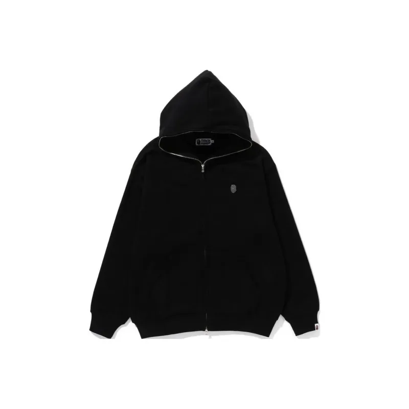 Bape Metal One Point Full Zip Hoodie-0