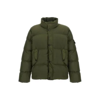STONE ISLAND Garment Dyed Down Jacket