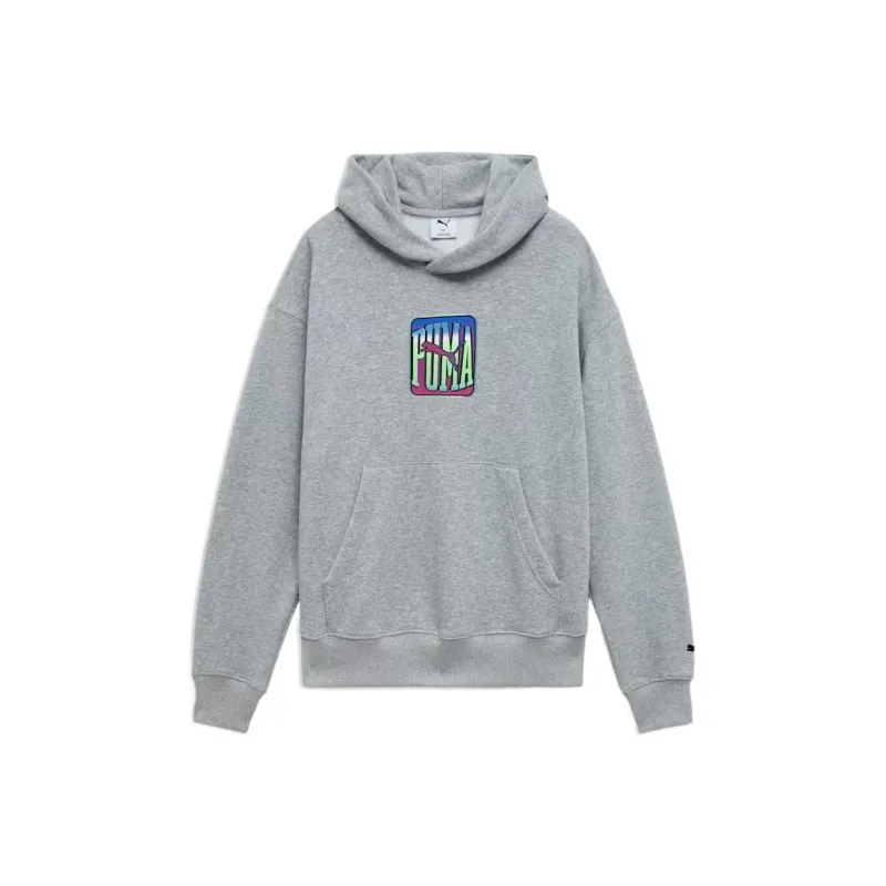 PUMA Essentialhoodie U Sports Sweatshirt Men's Gray-0