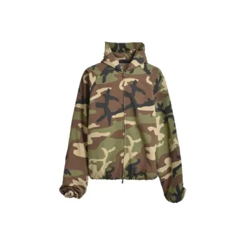 Fear Of God Essentials Military Nylon Hooded Jacket