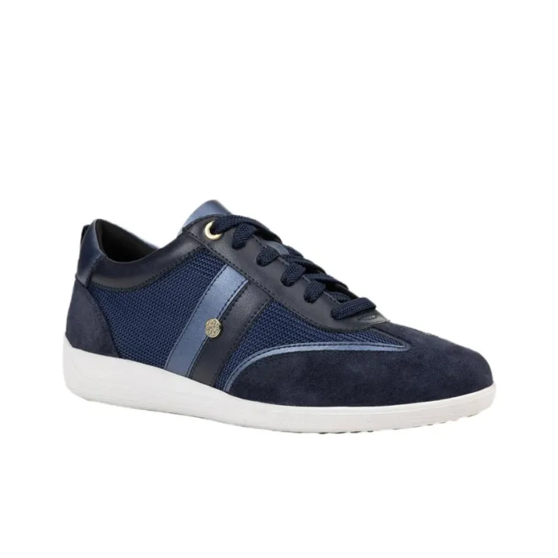 GEOX Myria Abrasion Resistant Low Top Casual Shoes Women's Blue-1