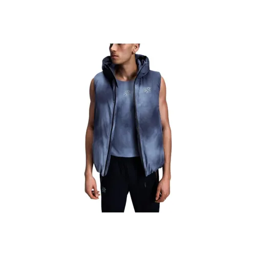 On x LOEWE Puffer Vest Vest Men's Blue