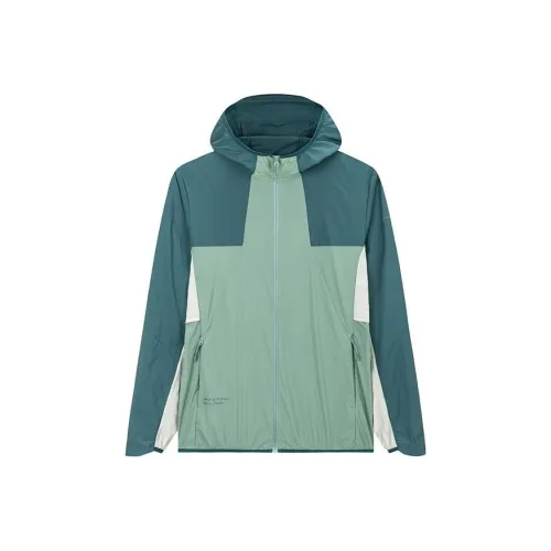 Anta Outdoor Collection UV Protection Sun Protection Clothing Men's Ethereal Green/Deep Tea Green