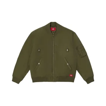 Dickies Puffer Jackets Unisex Army Green/MGR