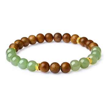LAOMIAO Hetian Jade Green Jade Women's