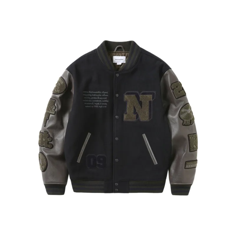 Thisisneverthat Records Varsity Jacket-0